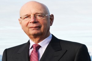 Portrait of author Klaus Schwab